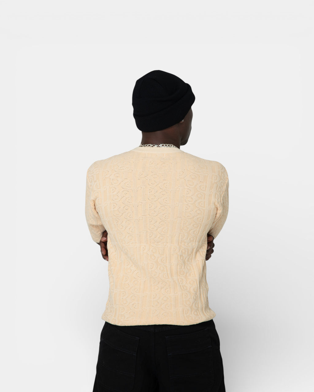 The Jacq-ed Tee – Beige