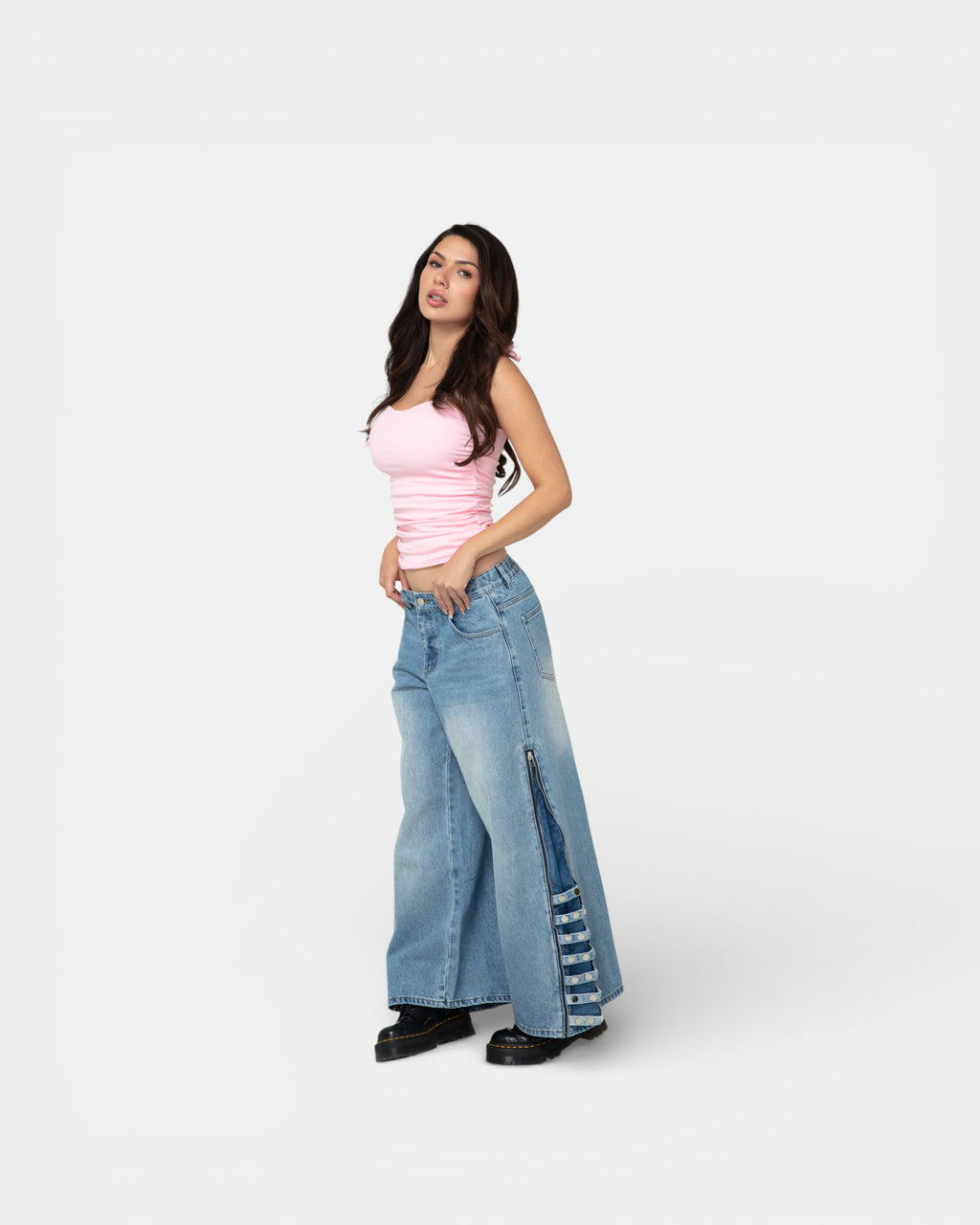 Eden High-Rise Jeans – Celeste Bleu