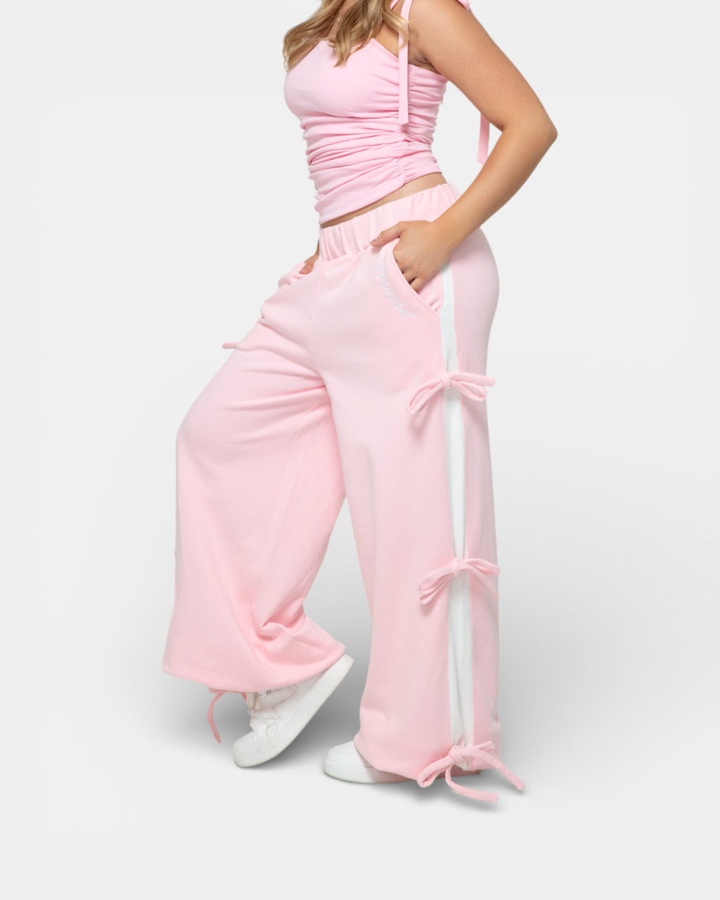 Halo French Terry Sweatpants – Blush